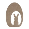 thumbnail image 3 of VHC Brands Bunny Hop MDF Bunny in Striped Egg 5.5x8, Easter Decorations, Home and Table Decor, Spring and Easter Figurines, 3 of 4