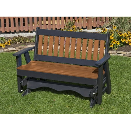 Outdoor Patio Garden Lawn Exterior Cedar Finish 5ft Poly Lumber