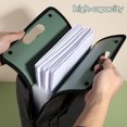thumbnail image 5 of 1Pcs A4 Vertical13 Pocket Expanding File Briefcases Handbag Paper Folder Organiser Document Bag Storage Blue, 5 of 5