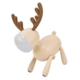 thumbnail image 2 of Luz LED nocturna para niños, lámpara nocturna de alce, recargable por USB, luz de mesa blanca cálida para leer y aprender, 2 of 14