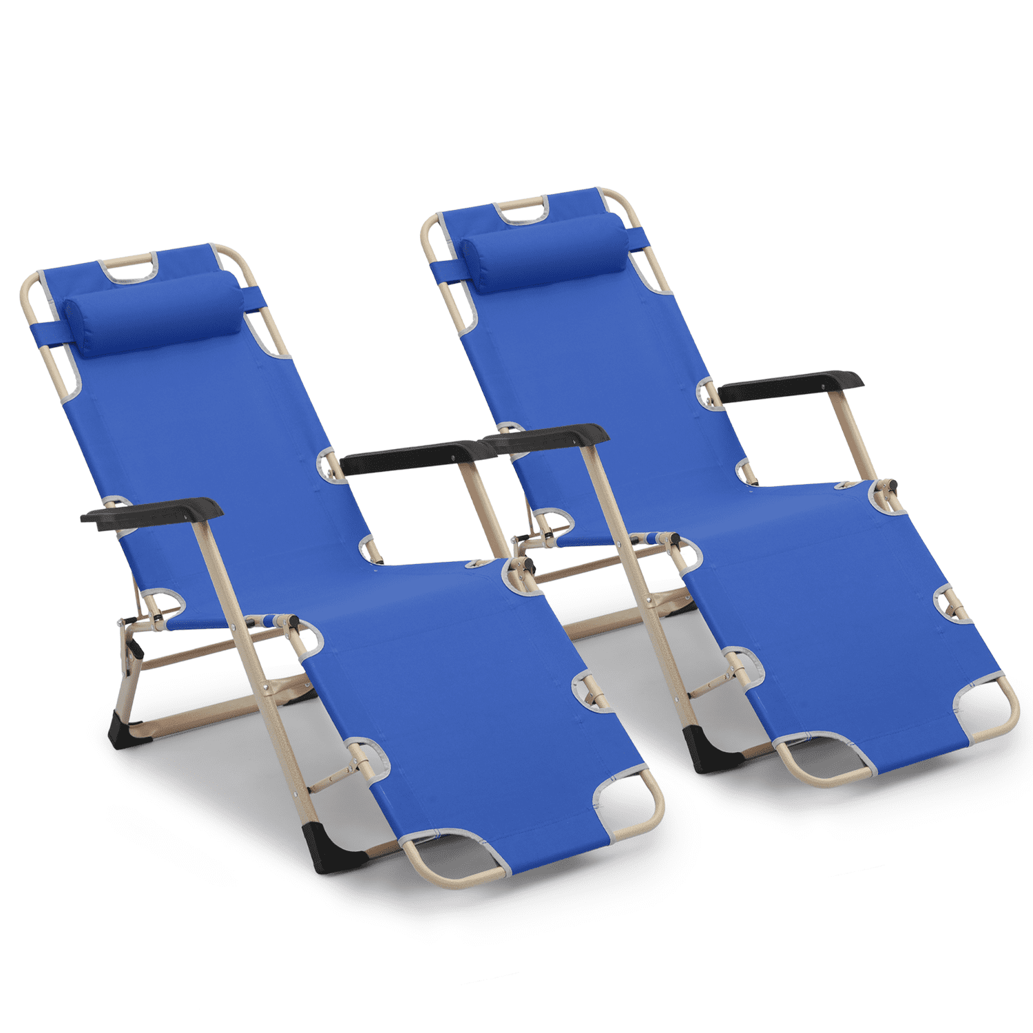 Magshion 2 Pack Zero Gravity Chair, Folding Reclining Lounge Chair with