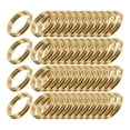 thumbnail image 1 of BRIGHTFUFU 50Ud Anillos Dorados Para Llaveros Con Abierto Para Trabajos De Artesanía, 1 of 6
