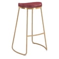 thumbnail image 1 of Banco de Bar Kessa Muebles Bree Borgoña, 1 of 5