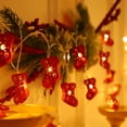 thumbnail image 1 of Decoraciones de Halloween, adornos de Halloween, regalos de Halloween, luces LED de cadena, luces decorativas para vallas de jardín y hogar, decoración del hogar, luces de cadena decorativas., 1 of 9