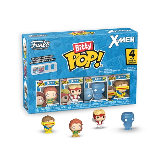 Funko Bitty POP 4-Pack: X-Men - Jean Grey with Possible Chase Collectible Vinyl Figure