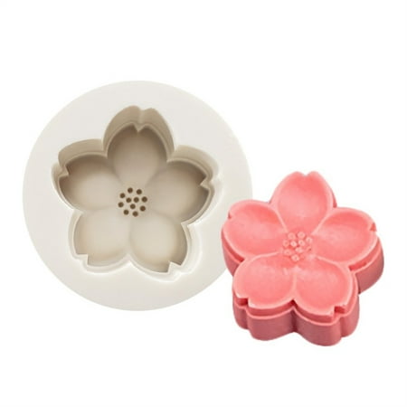 

TINYSOME Flower Shaped Silicone Candle Molds Mooncake Moulds Pudding Mould Kitchen Baking Tool Cake Decorating Gadget 8 Styles