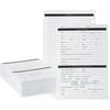 200 Sheets Client Profile Cards for Stylists, Small Business, Nail and Hair Salons (8.25 x 5.7 In, White)