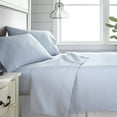 thumbnail image 5 of Noble Linens 300 Thread Count 4 Piece Bed Sheet Set - 100% Cotton, 5 of 8