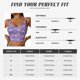 thumbnail image 5 of Fotbe Pugs and Flowers Sujetador Deportivo Largo sin Aros para Mujer con Almohadillas y Soporte Medio, Transpirable y Absorbente, Camiseta Tipo Chaleco o Tank Top-Small, 5 of 8
