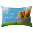 thumbnail image 1 of Easter Rectangle Pillow Case Bedroom Sofa Pillow Home Decoration Pillow Case, 1 of 3