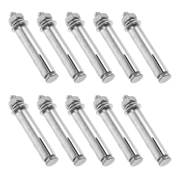 LEORX 10Pcs Multi Use Steel Expansion Bolt Fastening Tool for Home Repair