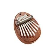 Sugeryy Thumb New Year Gift Mini Carlimba Portable Carlin Harp 8-Tone Small 8 8 Key Playing Marimba Musical Instrument Accessory