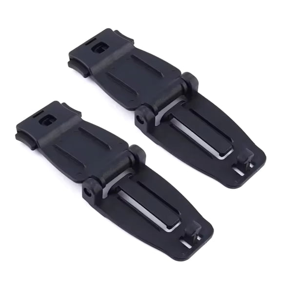 2 Pack Multipurpose Tactics Backpack Strap Clip, Webbing Backpack Buckle, Backpack Strap Management Clip for Webbing