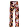 thumbnail image 5 of LHVUOA Womens Halloween Pajama Pants Cute Halloween Print Pajama Lounge Pants Casual Comfy Sleepwears, 5 of 7