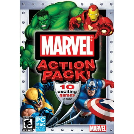 Marvel Action Pack Game Collection for Windows/Mac- XSDP -19952 - Marvel Action Pack contains 10 arcade style casual games starring your favorite Marvel Super Heroes! This POW!erful assortment (Best Casual Games For Mac)