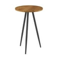 thumbnail image 6 of Pemberly Row 16" 3-Leg Glam Wood Side Table - English Oak / Black, 6 of 6