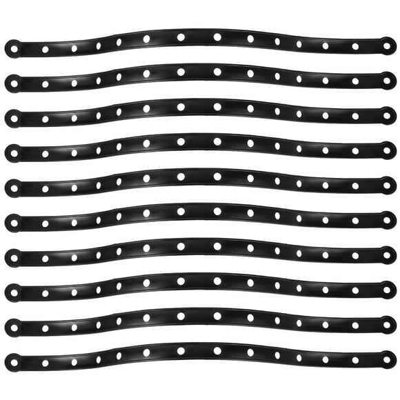 10 tiras de plástico para colgar perchas, accesorios para ropa