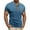 BU1, variant on Workout Shirts for Men Henley Short Sleeve Office Casual Solid Color T-Shirt Vintage Men Clothes BU1 L