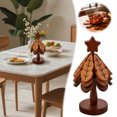 thumbnail image 4 of Wooden Hot Dish Trivets Heat Kitchen Countertop Protector Decorative Placemats For Dining Table, 4 of 8
