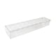 thumbnail image 1 of Jarrón de flores rectangular Jarrón de flores acrílico Jarrón de flores rectangular con agujeros 40x10x6.5cm 18 Hoyos, 1 of 9