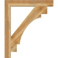 thumbnail image 3 of Ekena Millwork 4"W x 32"D x 38"H Merced Block Rough Sawn Bracket, Western Red Cedar, 3 of 4