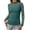 A-Dark Green, variant on Tiweut T Shirts for Women Long Sleeve Solid Color Round Neck Lace Y2K Slim Pullover Tees,Beige