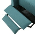 thumbnail image 5 of Noble House Arden Standard Fabric Push Back Recliner, Blue, 5 of 7