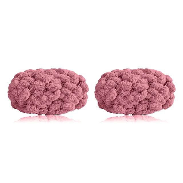 sweethay Hilo tejido a mano, bufandas de hilo antibolitas, esteras, gorra, suéter, bolso, hilos de tejer, suministros de costura, accesorio para tejer Type2 NO2 sweethay CBP182094