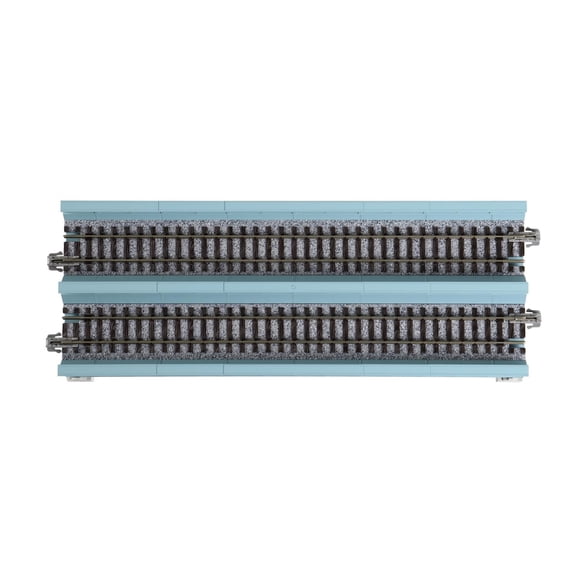 Kato 20455 Puente de viga con placa de doble vía, 186 mm, 7-5/16 ", azul claro: escala N