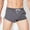 #Dark Gray, variant on DPTALR Men's Casual Fashion Solid Color Elastic Waist Beach Shorts,Khaki,Big and Tall Men M