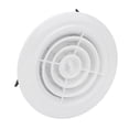 thumbnail image 1 of Cubierta De Ventilación De Aire Acondicionado, Salida De Ventilación Redonda ABS De 100 Mm Para Baños, Cocinas, Espacios De Oficina, 1 of 7