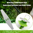 thumbnail image 2 of FunnyBeans 3 Pack Grass Trimmer Blade Heads Replacements Lawn Mower Brush Cutter Blades Weed Wacker Eater Blade Heads, 2 of 6