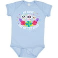 thumbnail image 3 of Inktastic My 1st Day of the Dead with Sugar Skulls and Flowers Boys or Girls Baby Bodysuit, 3 of 5