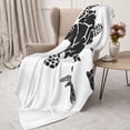 thumbnail image 3 of Rateoe Family Of Sea Turtles Pattern Flannel Throw Blanket, Ultra-soft Blanket for Bed, Couch, Car, Hypoallergenic Anti-pilling blanket-50"x40"(Vertical), 3 of 6