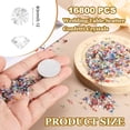 thumbnail image 2 of Uxcell 16800 Pcs Confeti de Mesa para Bodas, Diamantes Acrílicos Falsos de 3mm para Decoraciones de Centros de Mesa, Relleno de Jarrones (Blanco), 2 of 6