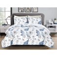 thumbnail image 2 of AeroSoft Bailey 3-piece Contemporary Microfiber Queen Quilt Set in White, 2 of 9