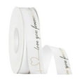 thumbnail image 4 of BLESIYA Valentine's Day Ribbon Cake Decoration Heart Ribbon for Home Holiday Wedding White, 4 of 8