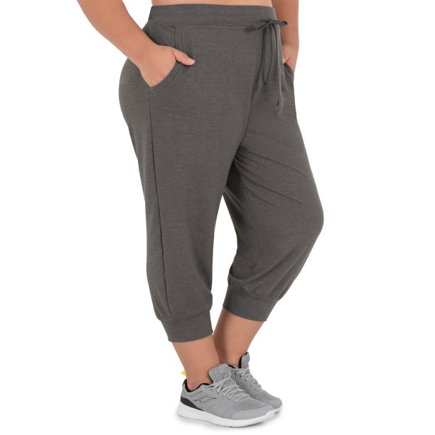 french terry drawstring joggers