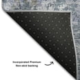 thumbnail image 5 of Addison Rugs Mayfield Premium Machine Washable Transitional Modern Blue Rectangle Rug, 8' x 10', 5 of 6