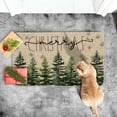 thumbnail image 5 of Sm:)e Christmas Pine Trees Rubber Doormat, 17" x 29", Non-Slip, 5 of 6