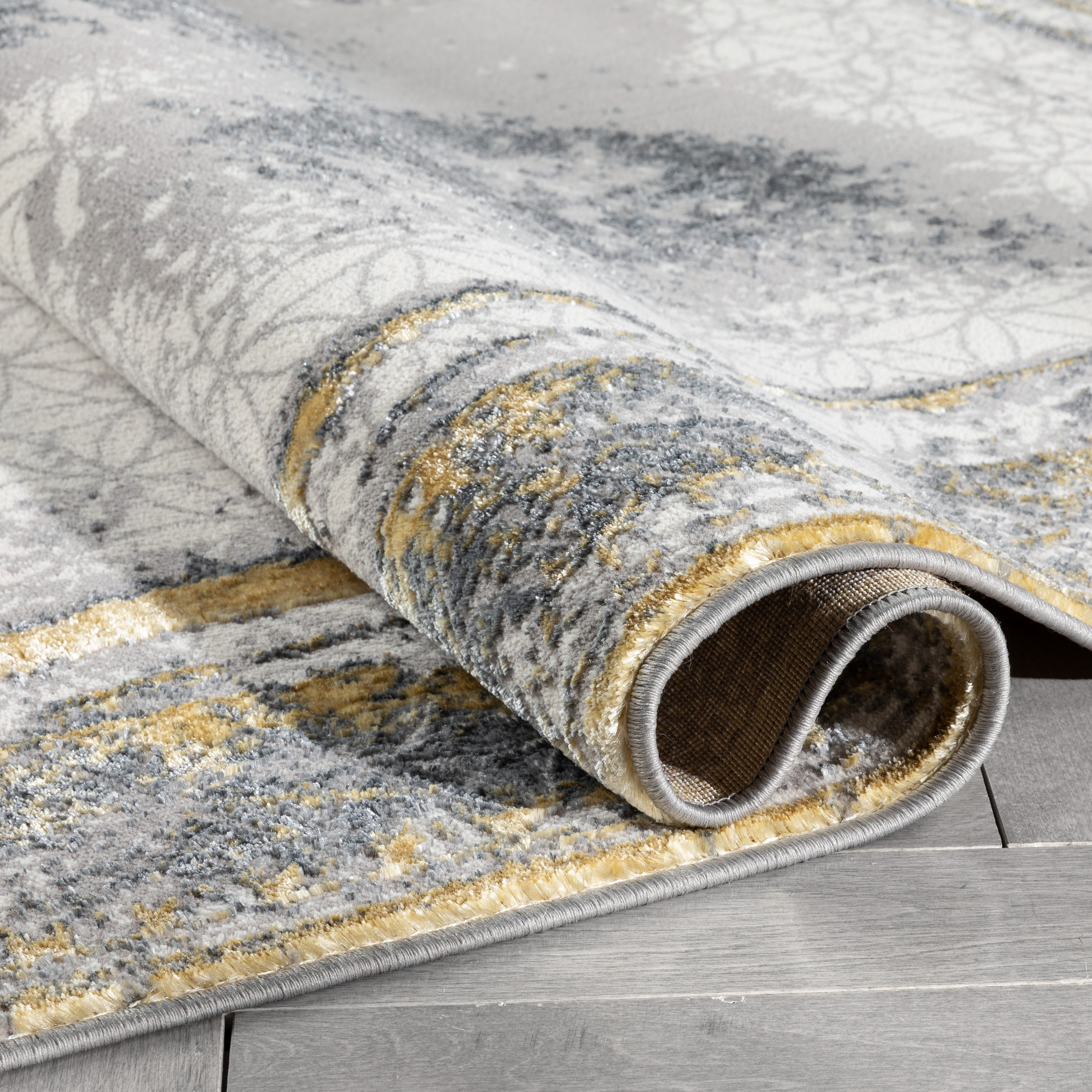 Well Woven Cairo Oriental Area Rug, 7.83' x 9.83', Glam, Soft Rug, Globally Inspired Patterns, Serged Edges For Longer Lasting Rug