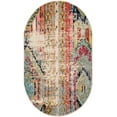 thumbnail image 3 of Unique Loom Sedona Collection Area Rug - Yosemite (3' 3" x 5' 3" Oval Multi/Blue), 3 of 7