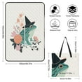 thumbnail image 2 of Cute Witch Frog Picnic Blanket Waterproof Outdoor Beach Blanket Hand-held Pad Suitable for Travel, Camping, Beach, Family Gatherings, 2 of 8
