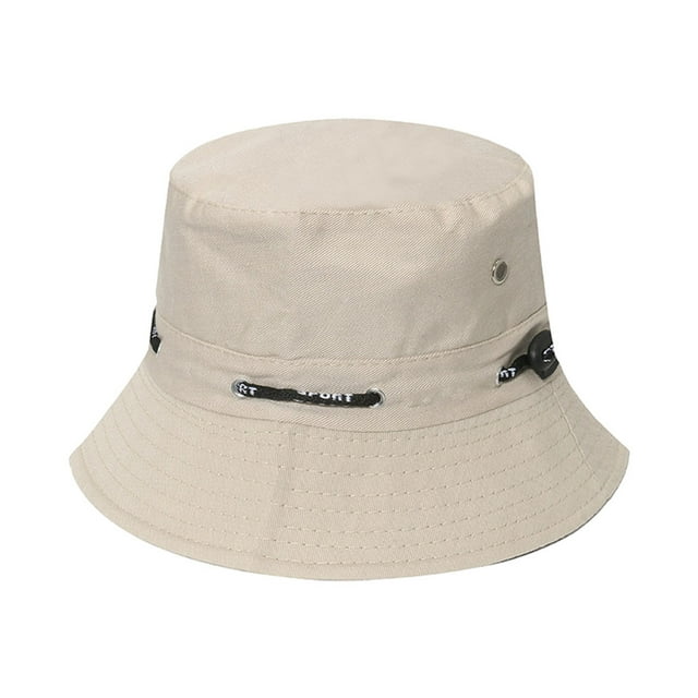 Sombrero de amplia aplicación Sonducket Protector solar Gorra de pescador color crema 58 cm
