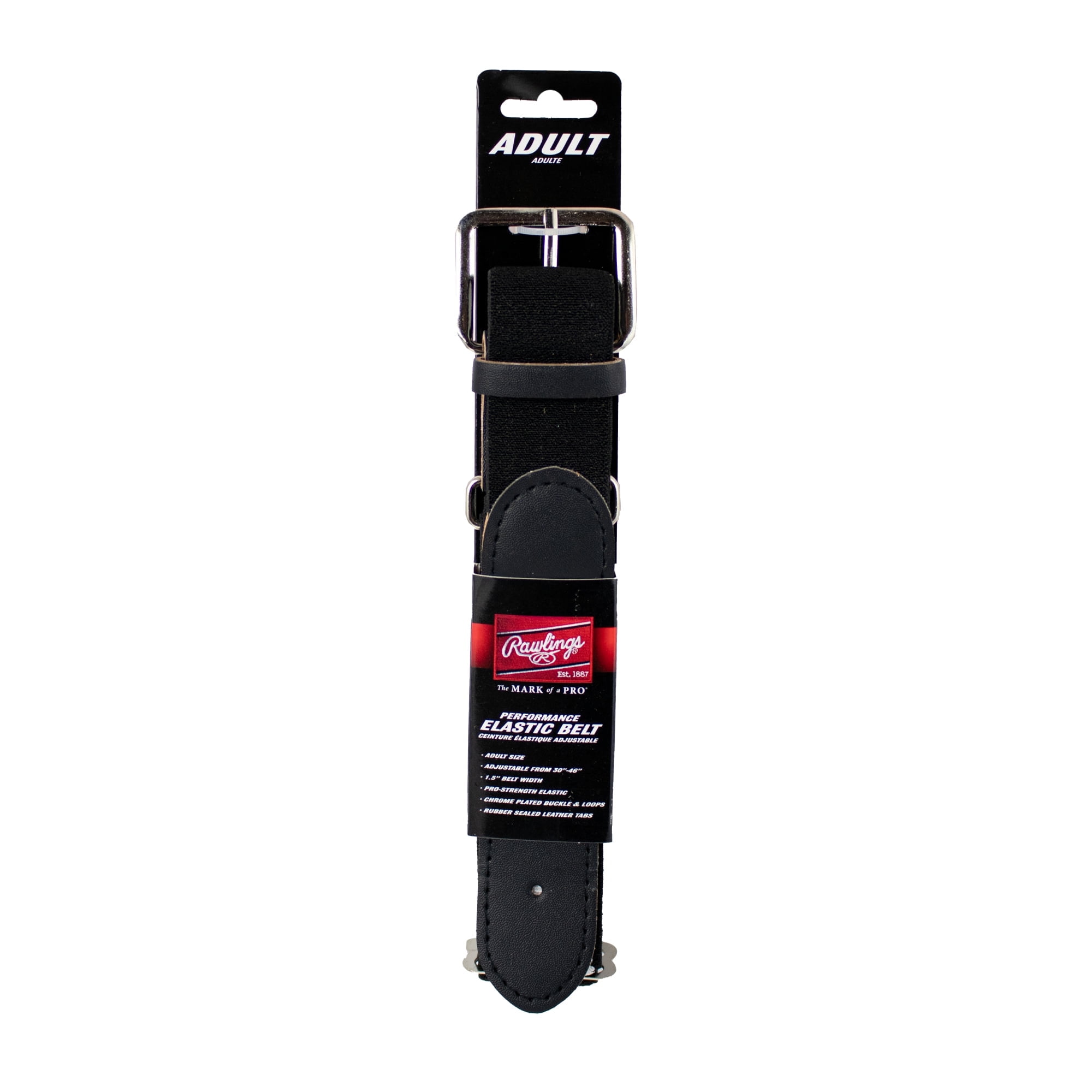 Ceinture de baseball/softball Franklin largeur 1,25 ajuste de 22 à 42