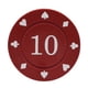 thumbnail image 4 of 100pcs Poker Chip Set 5 Denominations Clear Printing Exquisitely Game Chip Coin with Storage Box for Tabletop Game, 4 of 4