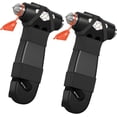 thumbnail image 1 of 1 Outil pour Sortie d'Urgence, Ajustement Réglable, Acier Inoxydable, Noir, Lot de 2, 1 of 3