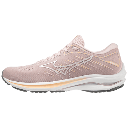 

Mizuno Women s Wave Rider 25 Running Shoe Size 7.5 Pale Lilac-White (6K00)