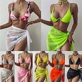 thumbnail image 4 of Femme Sarong - Match Perspective Plage Wrap Jupe pour des Vacances de Natation, 4 of 5