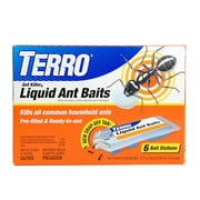 TERRO Liquid Ant Baits, 6 Pack